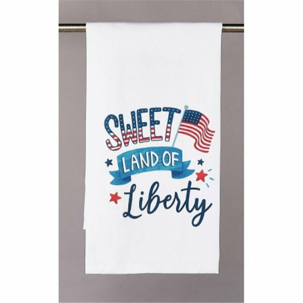 Tarifa 18 x 25 in. Sweet Land of Liberty Kitchen Towel, 4PK TA3691237